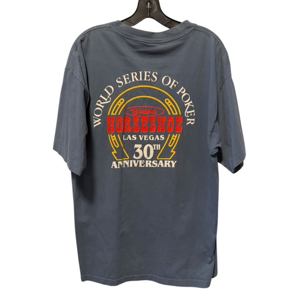 NWOT’s Vintage 90’s SINGLE STITCH World Series of Poker 30th Anniversary. 1999. - Picture 1 of 9